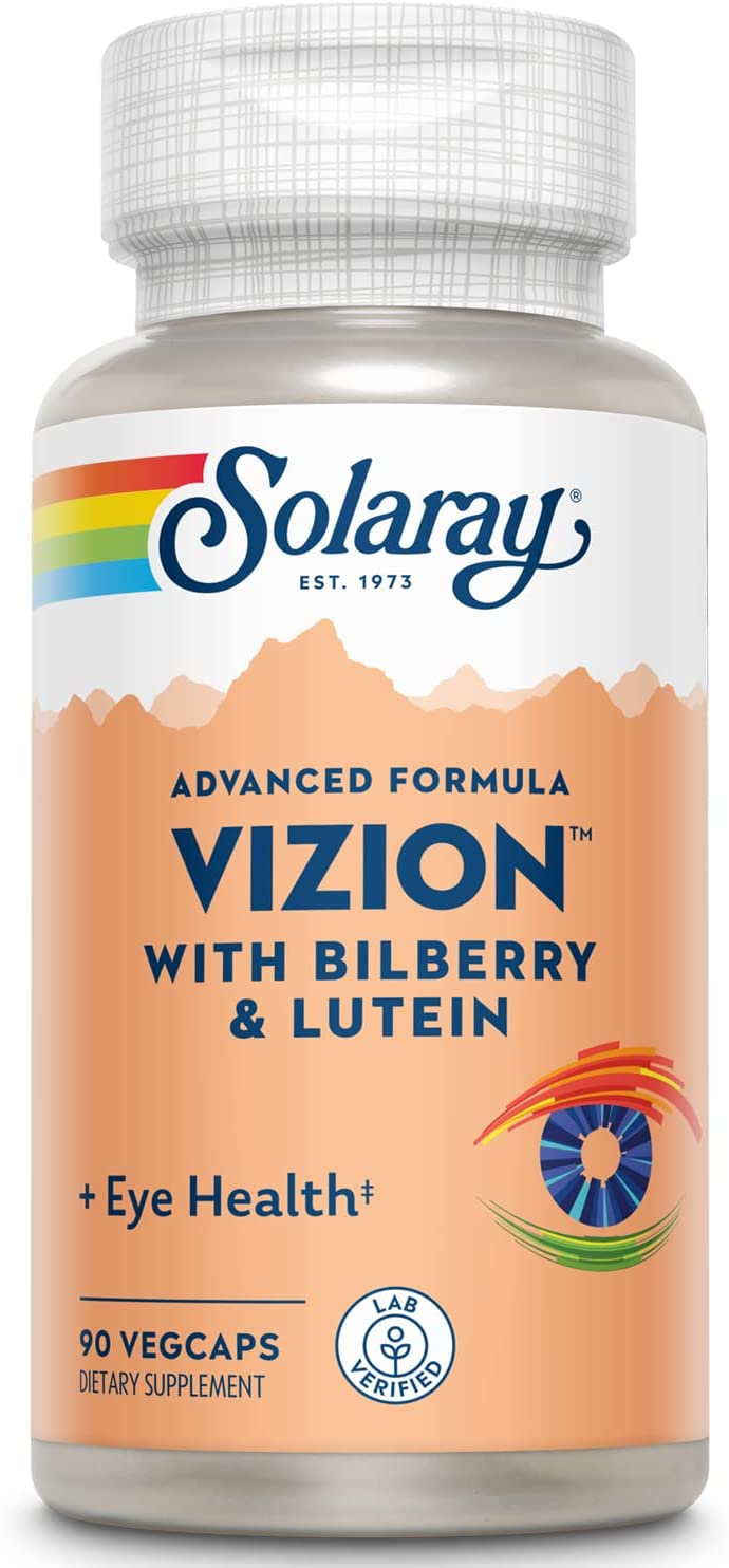 Solaray Vizion Bilberry 90cp-[HealthWay]