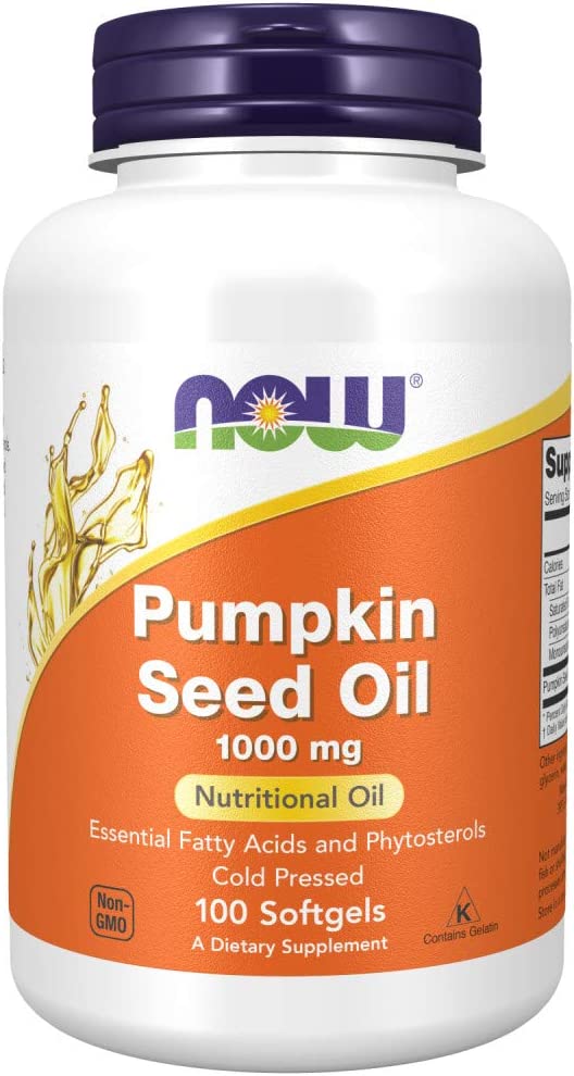 NOW PUMPKIN SEED OIL 1000mg 100 SGELS-[HealthWay]