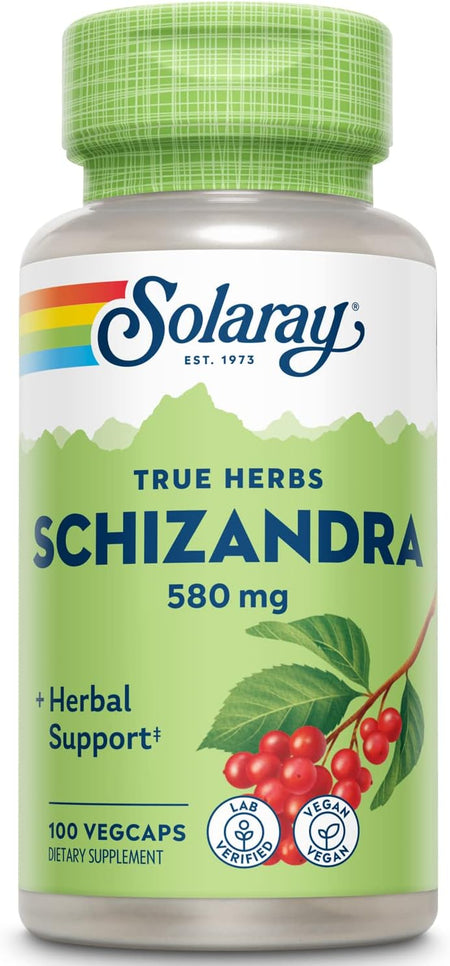 Solaray Schizandra Berries 100cp-[HealthWay]