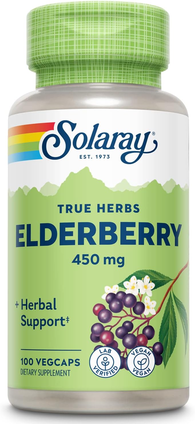 Solaray Elderberry 575mg 100cp
