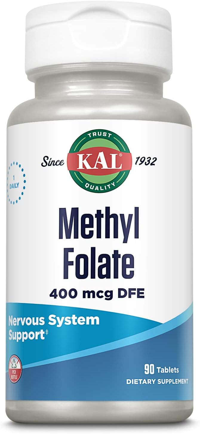 Kal Methyl Folate 400mcg 90ct-[HealthWay]