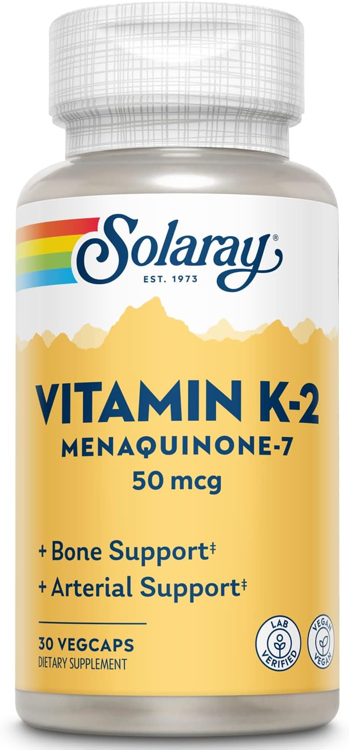 Solaray Vit K2 50mcg 30vc-[HealthWay]