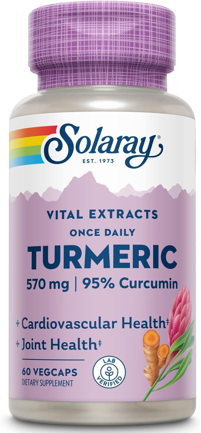 Solaray Turmeric One Daily 60vc-[HealthWay]