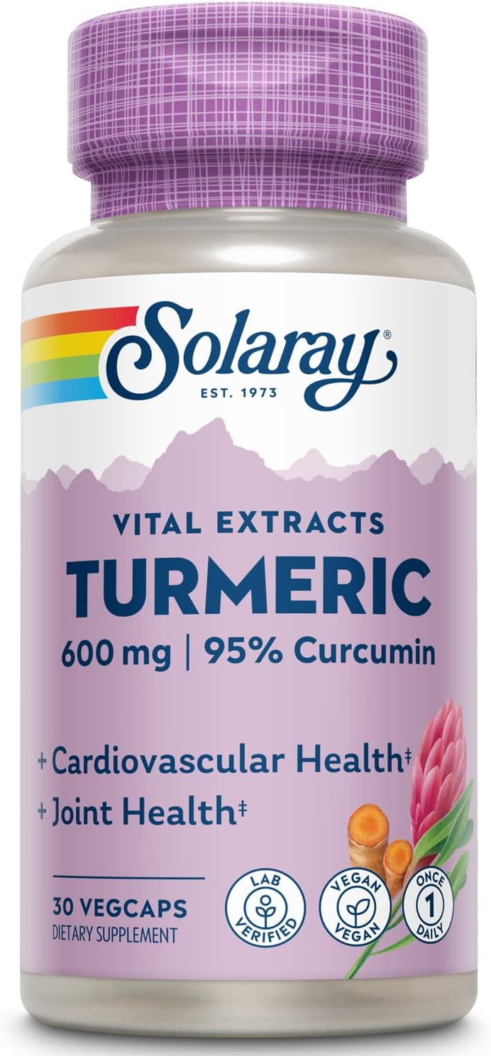 Solaray Turmeric One Daily 30vc-[HealthWay]