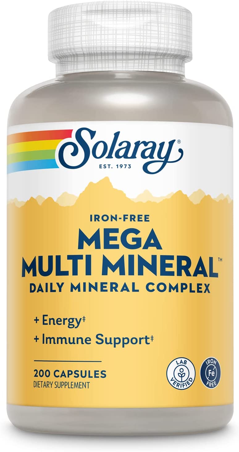 Solaray Mega Multi Min IF 200c-[HealthWay]
