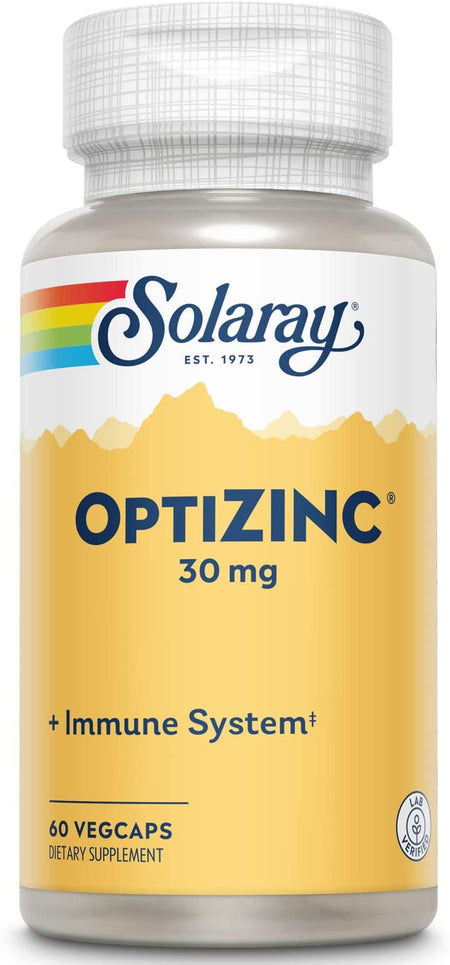 Solaray OptiZinc 30mg 60cp-[HealthWay]
