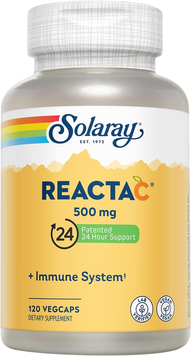 Solaray Reacta-C 500mg 120vc-[HealthWay]
