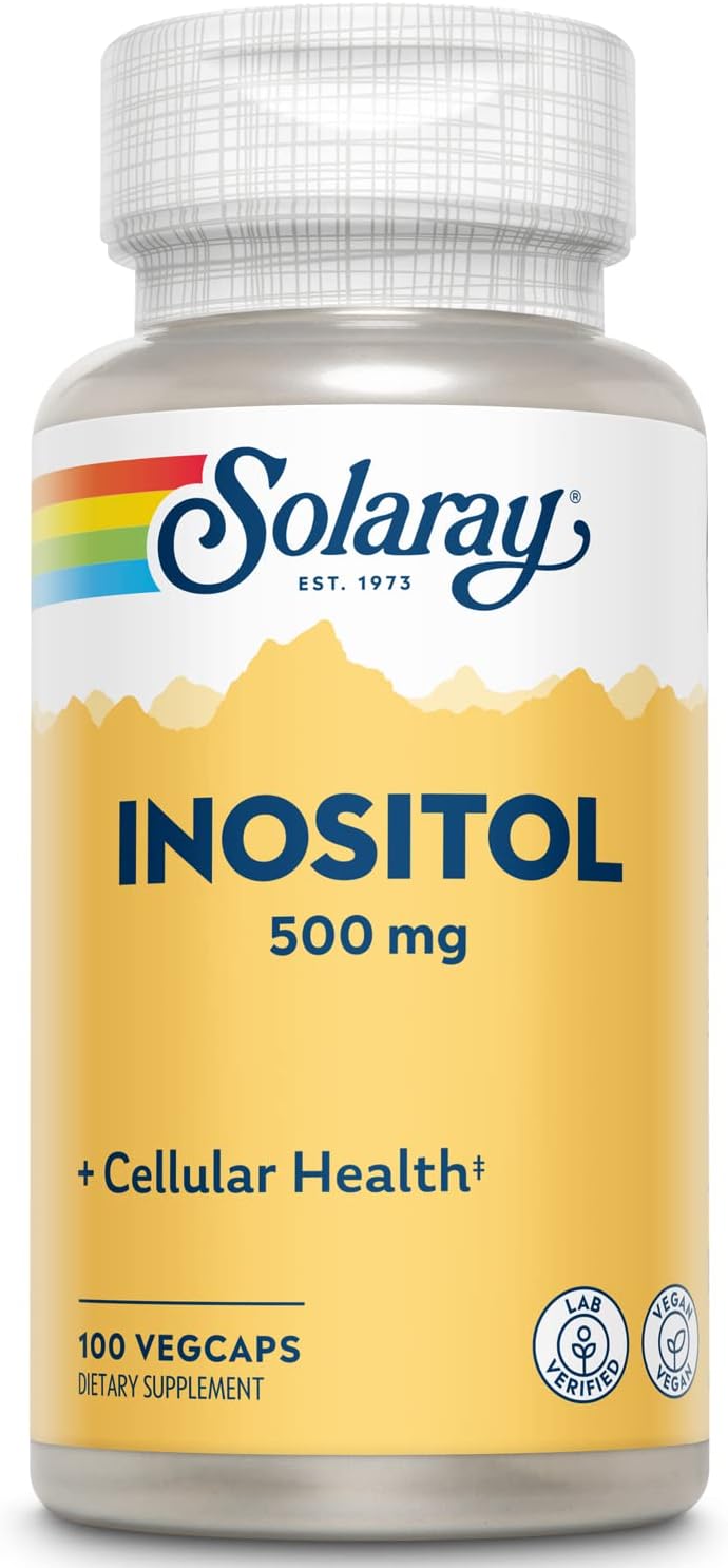 Solaray Inositol 500mg 100cp-[HealthWay]