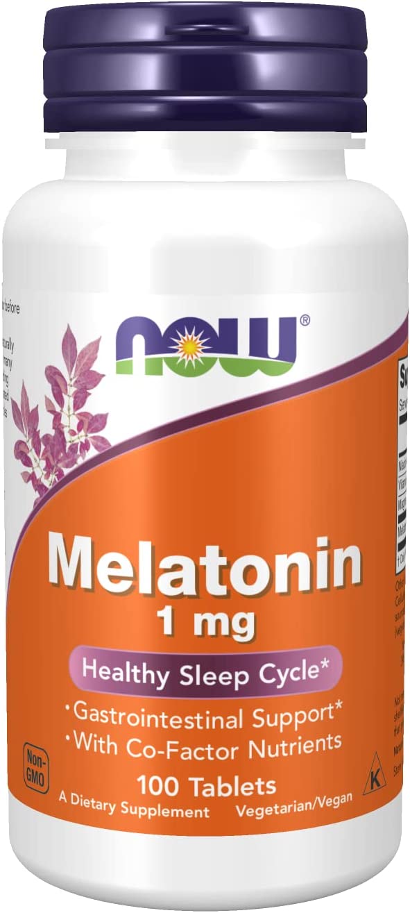 Now Melatonin 1mg 100tb-[HealthWay]