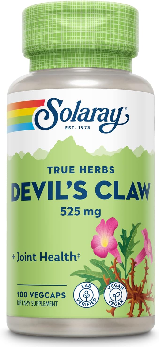 Solaray Devils Claw 525mg 100cp-[HealthWay]