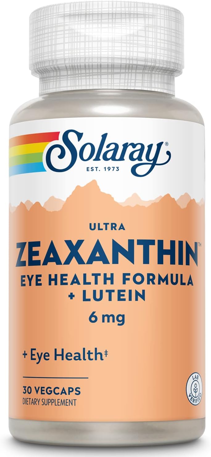 Solaray Ultra Zeaxanthin 6mg 30cp-[HealthWay]