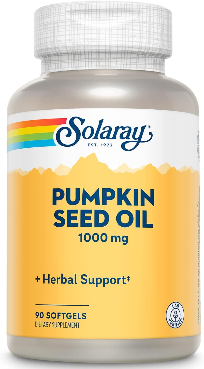 Solaray Pumpkin Seed Oil 90sg