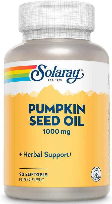 Solaray Pumpkin Seed Oil 90sg-[HealthWay]