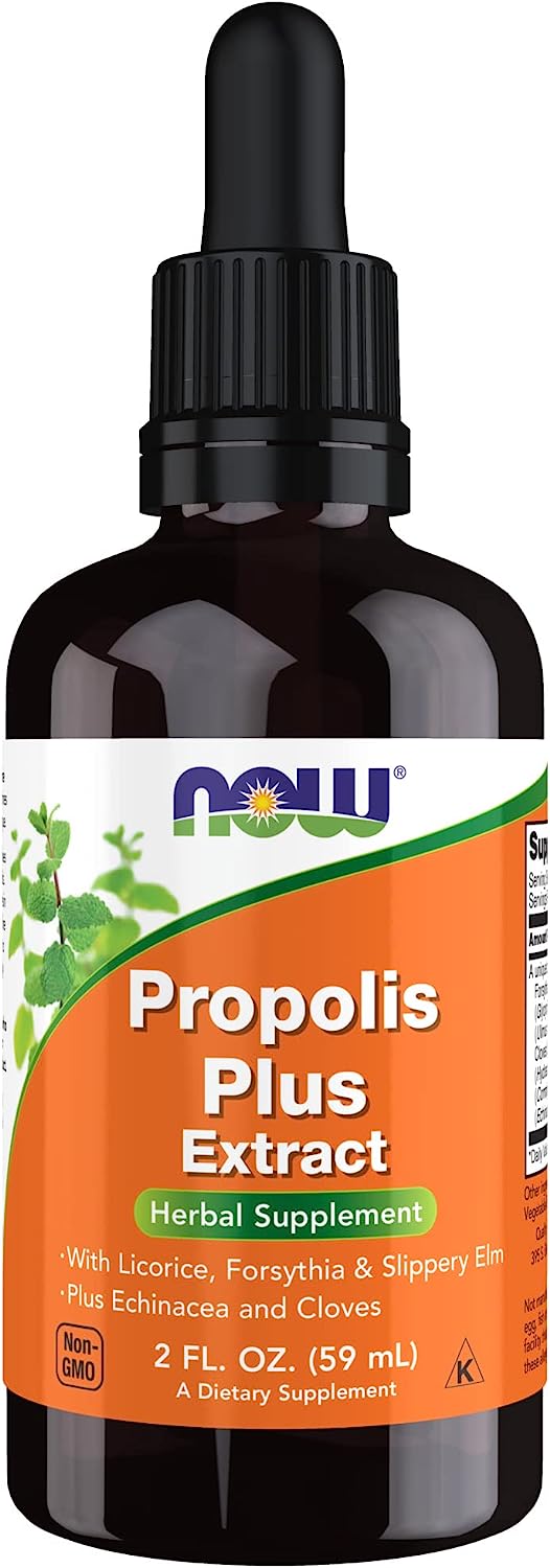 Now Propolis Plus Extra 2oz-[HealthWay]