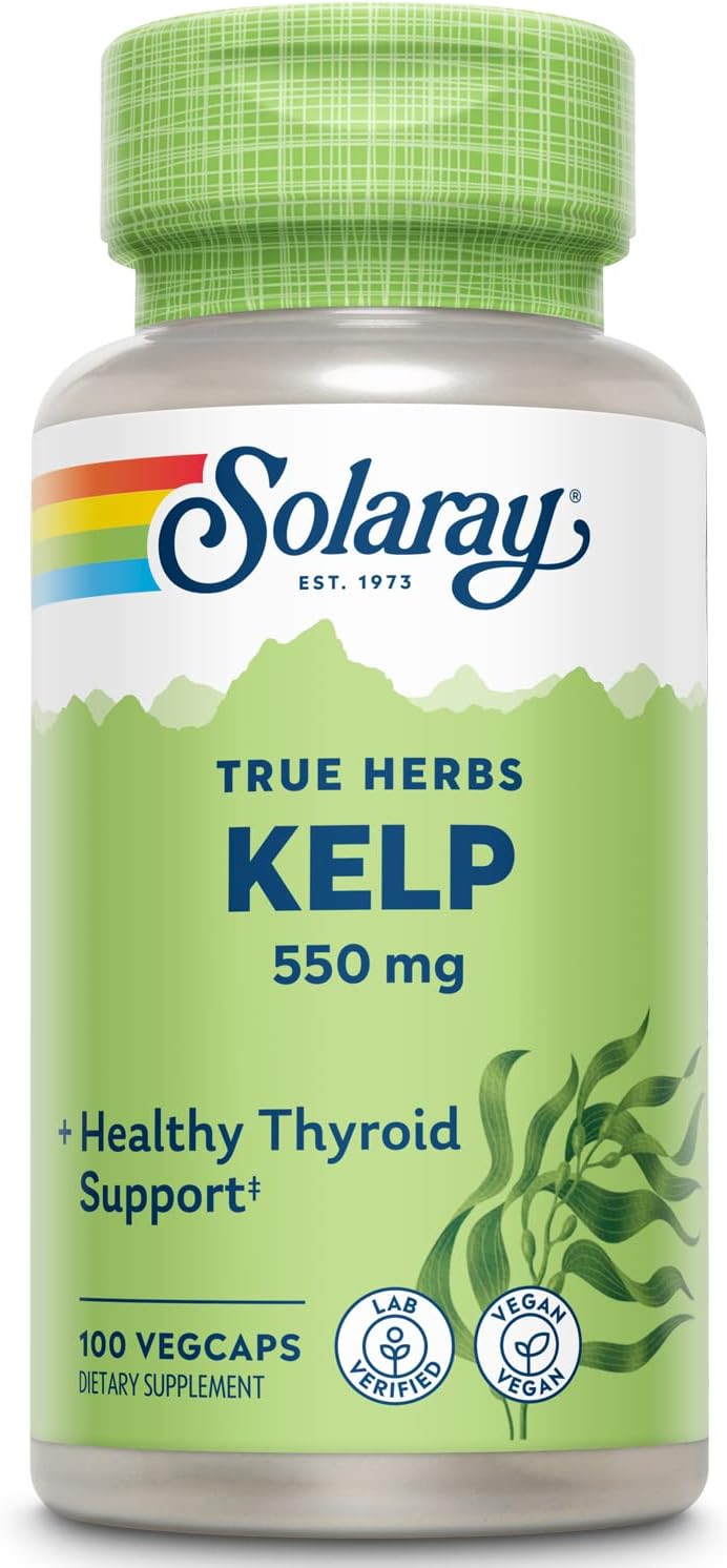 Solaray Kelp 640mg 100cp-[HealthWay]