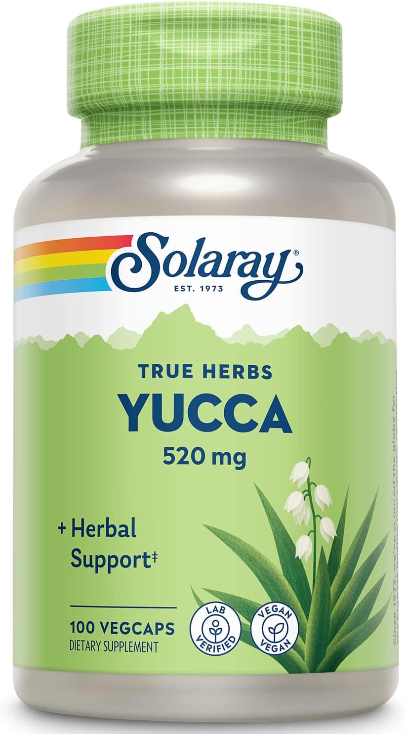 Solaray Yucca 490mg 100cp