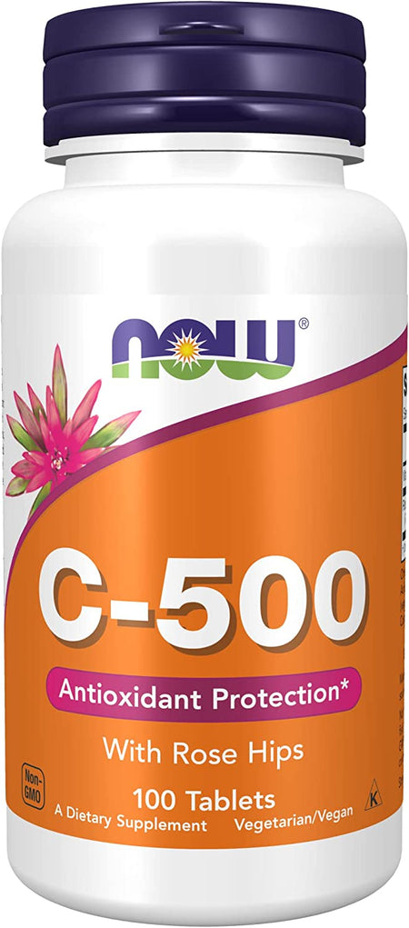 Now C-500 Rose Hips 100cp-[HealthWay]