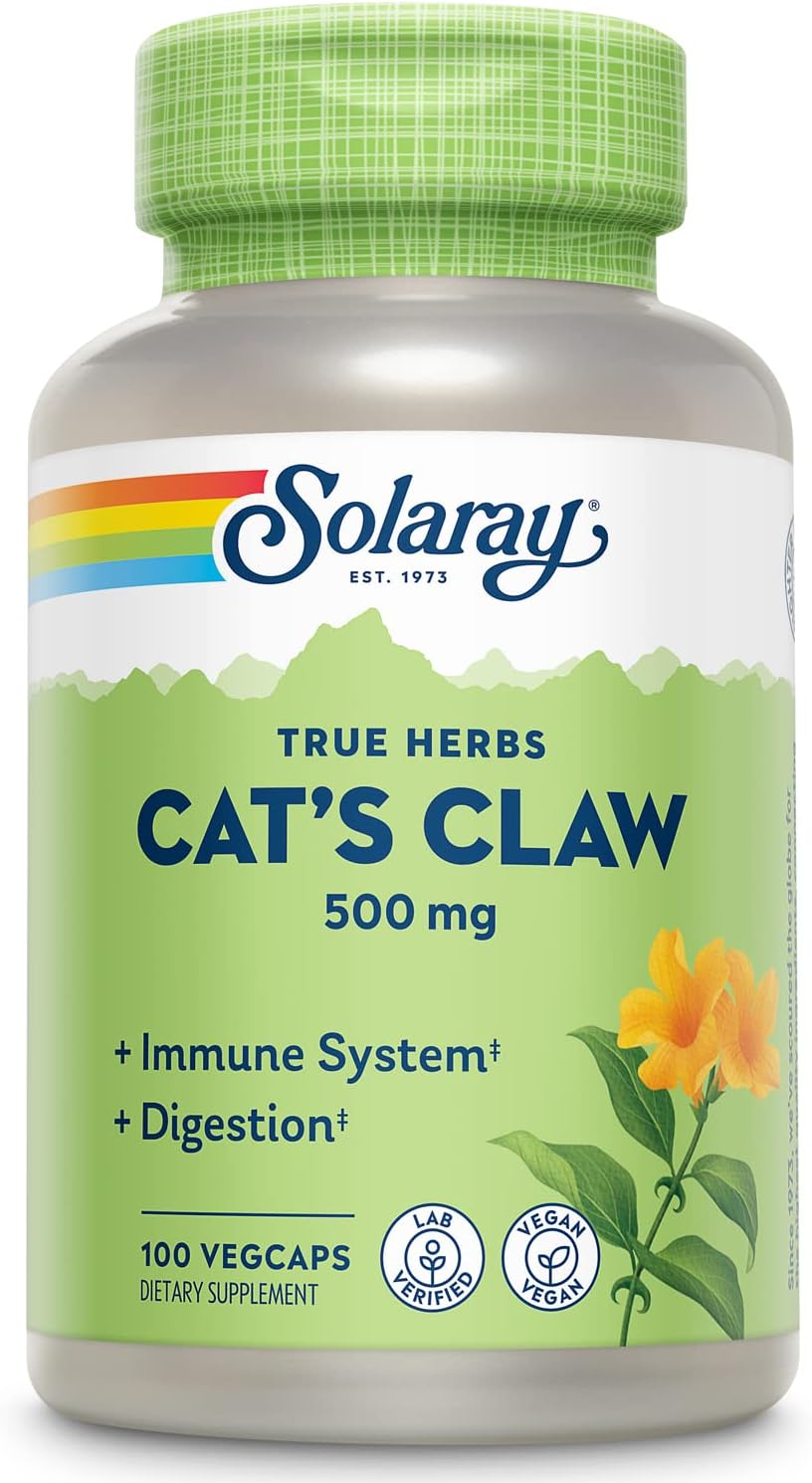 Solaray Cats Claw 540mg 100cp-[HealthWay]