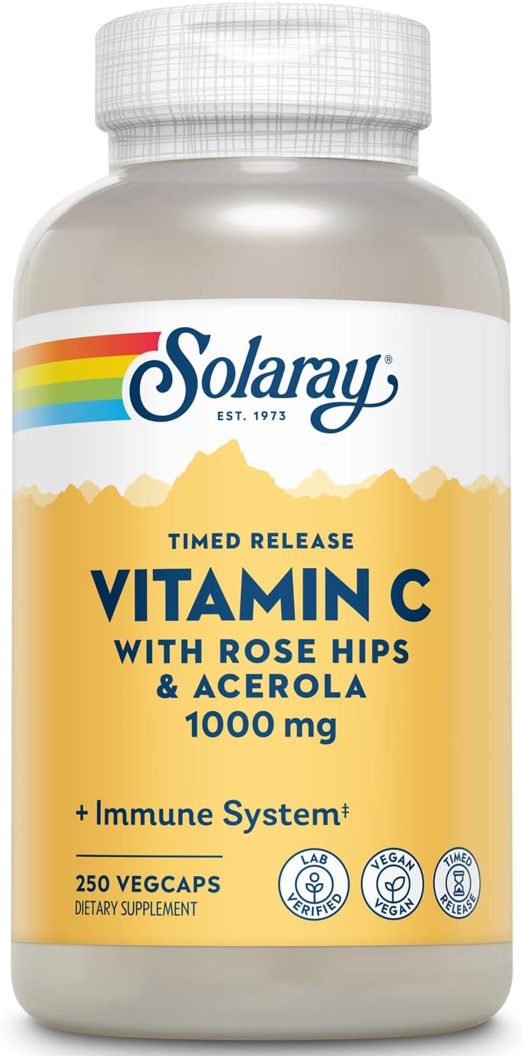 Solaray Vit C 1000 w/Bio 250cp-[HealthWay]
