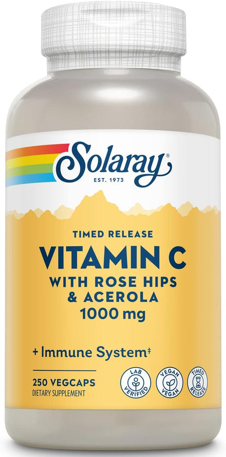 Solaray Vit C 1000 w/Bio 250cp-[HealthWay]
