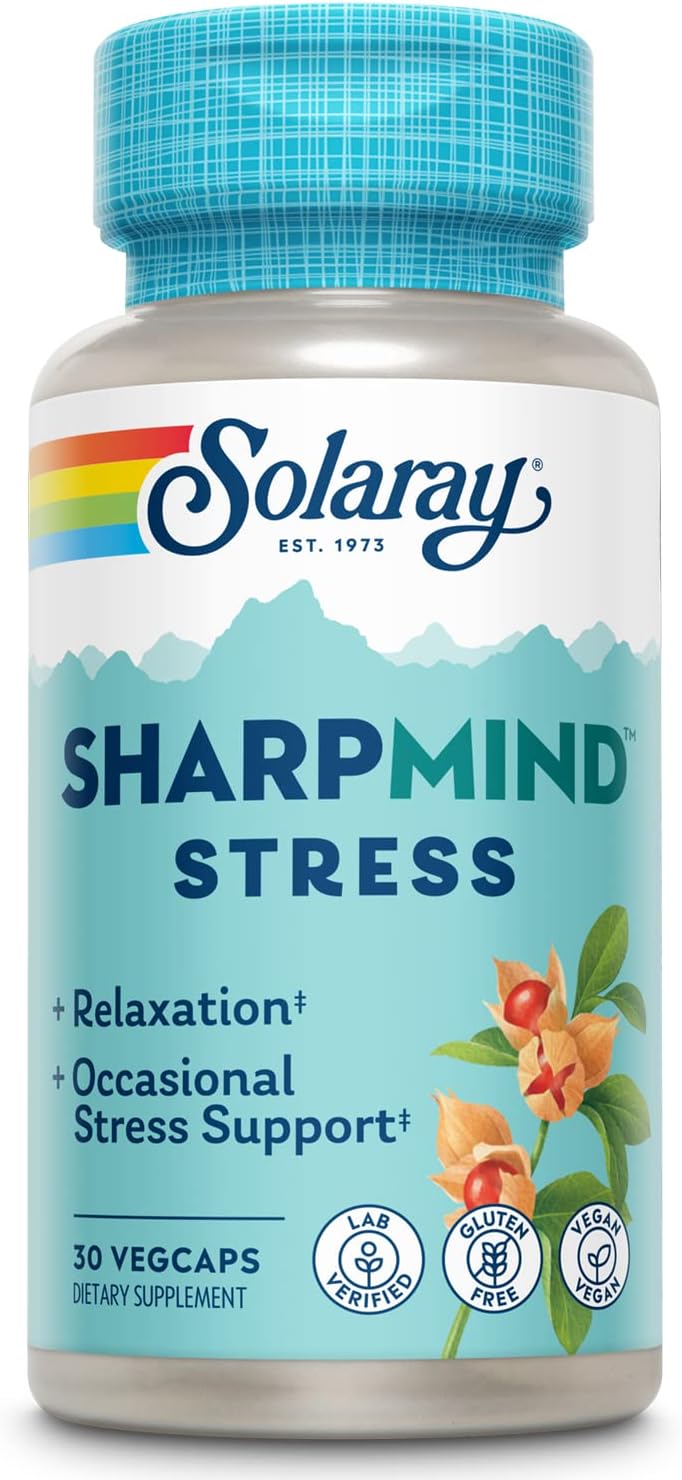 Solaray Sharpmind Stress 30ct