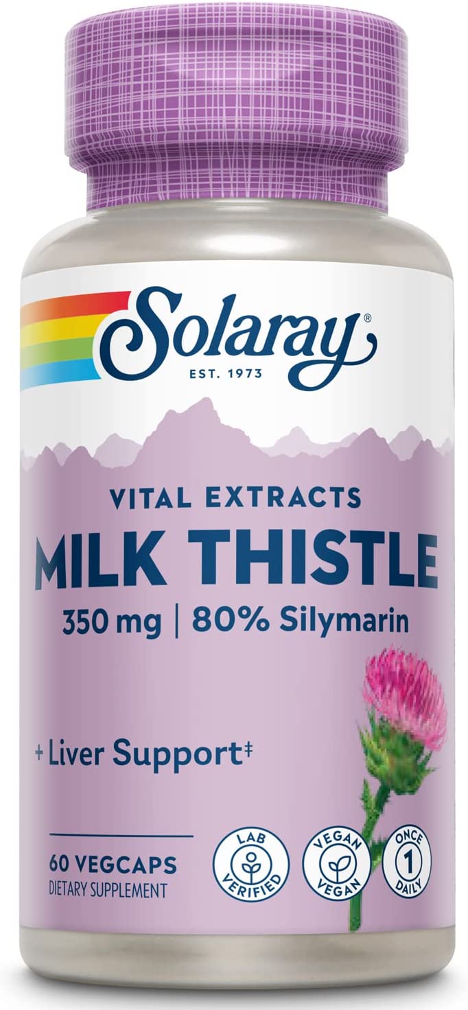 Solaray One Daily Milk Thistle 60cp