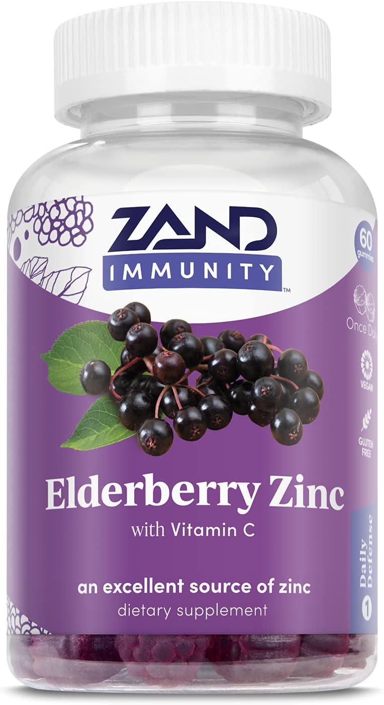Zand Elderberry Zinc gummy 60ch