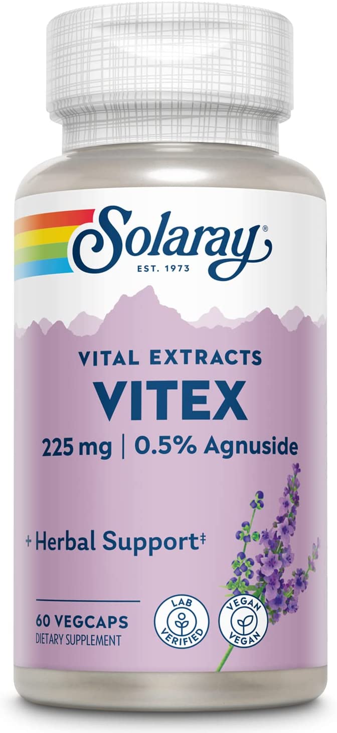 Solaray Vitex Ext 225mg 60cp