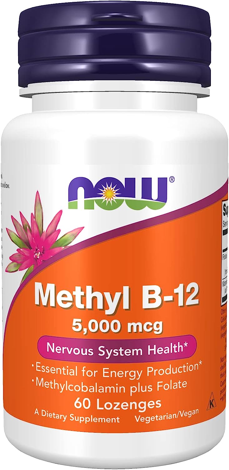 Now B-12 5000mg & Folic 60loz-[HealthWay]