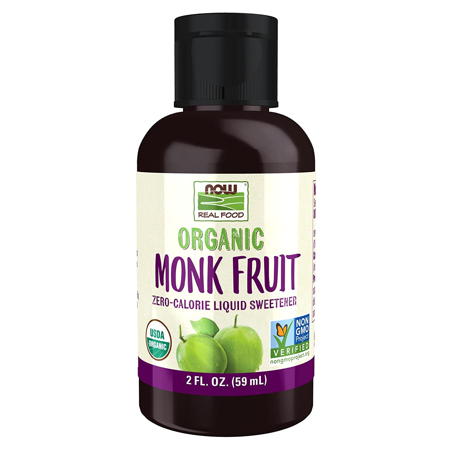 NOW ORGANIC LIQUID MONK FRUIT 2 OZ-[HealthWay]