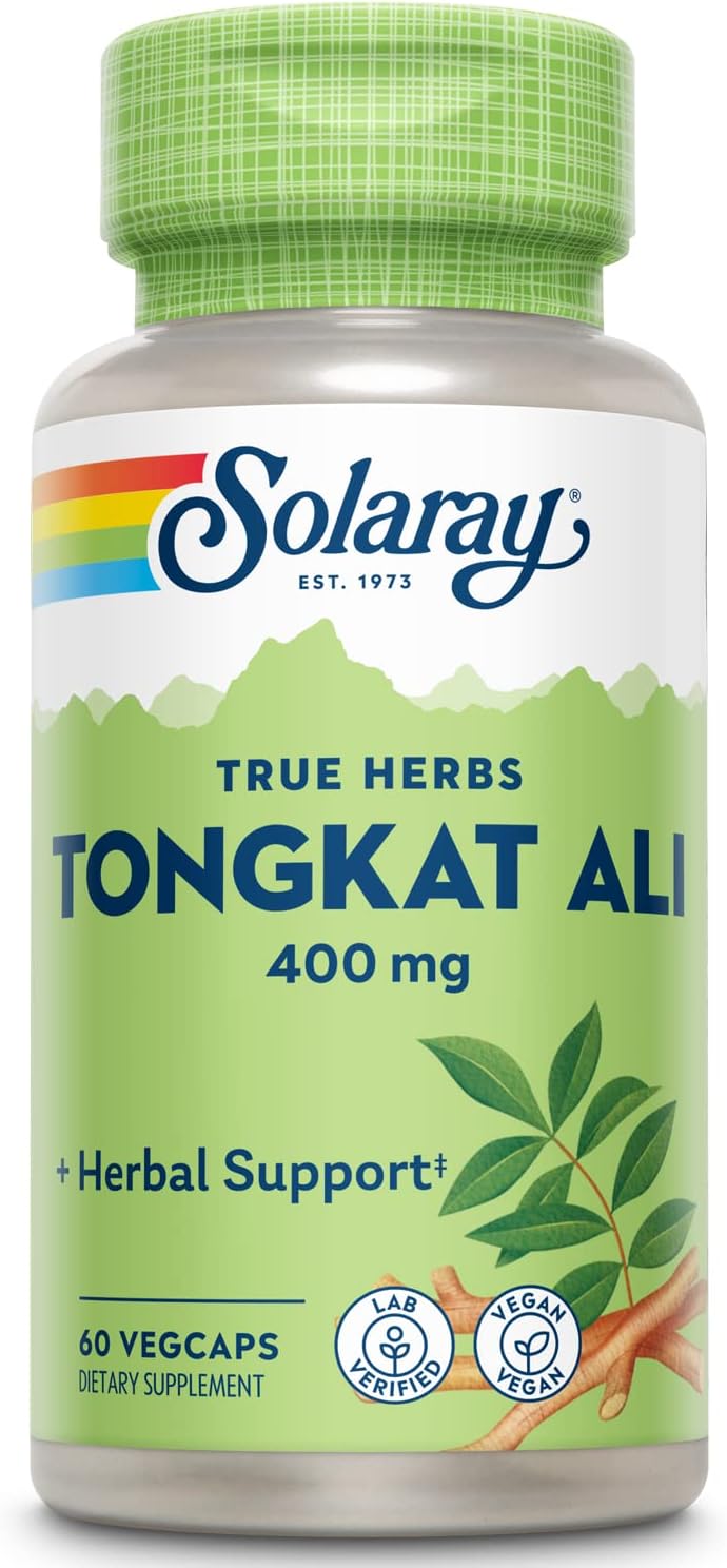 Solaray TongKat Ali 400mg 60cp-[HealthWay]