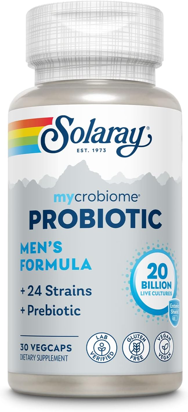 Solaray Mycrobiome Probiotic Men 30B 30cp-[HealthWay]