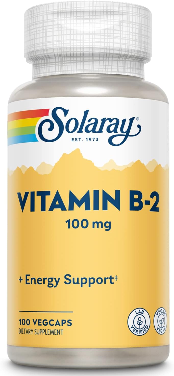 Solaray B-2 100mg 100cp-[HealthWay]