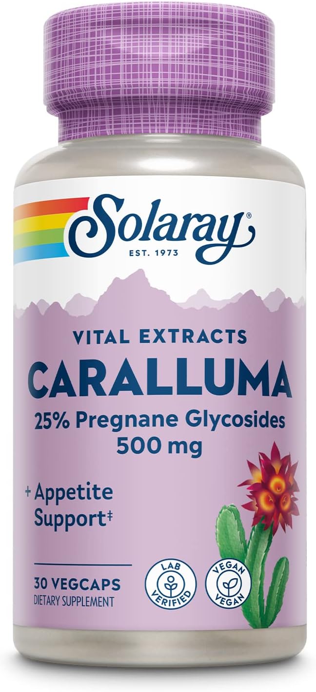 Solaray Caralluma Ext 500mg 30cp-[HealthWay]