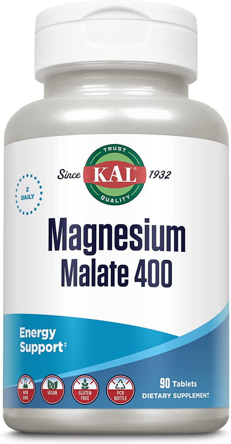 Kal Magnesium Malate 400mg 90t-[HealthWay]