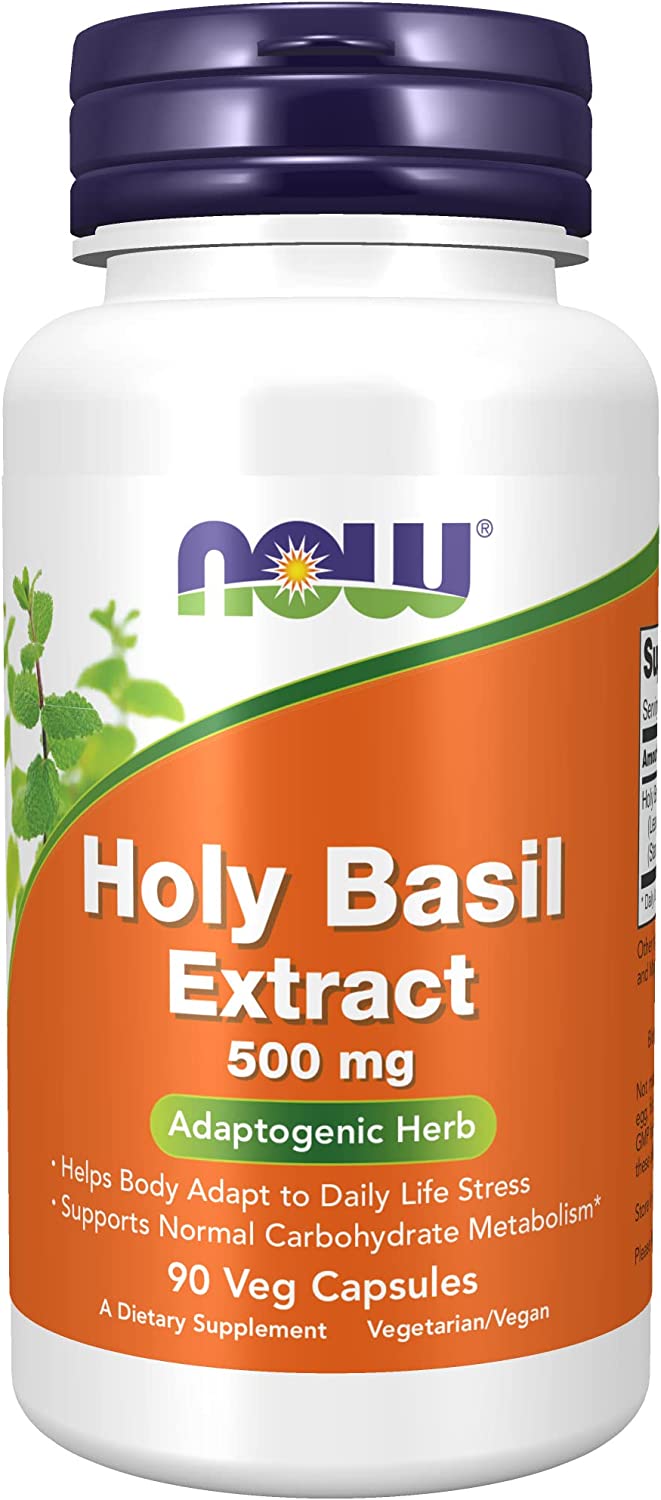 Now Holy Basil Extr 500mg 90vc-[HealthWay]