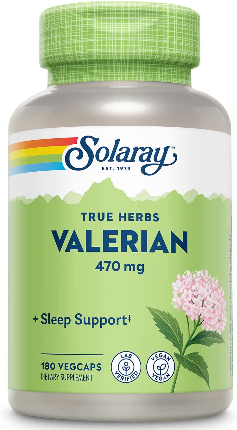 Solaray Valerian Root 470mg 180cp