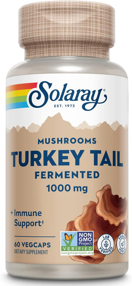 Solaray Turkey Tail Fermented 60cp-[HealthWay]