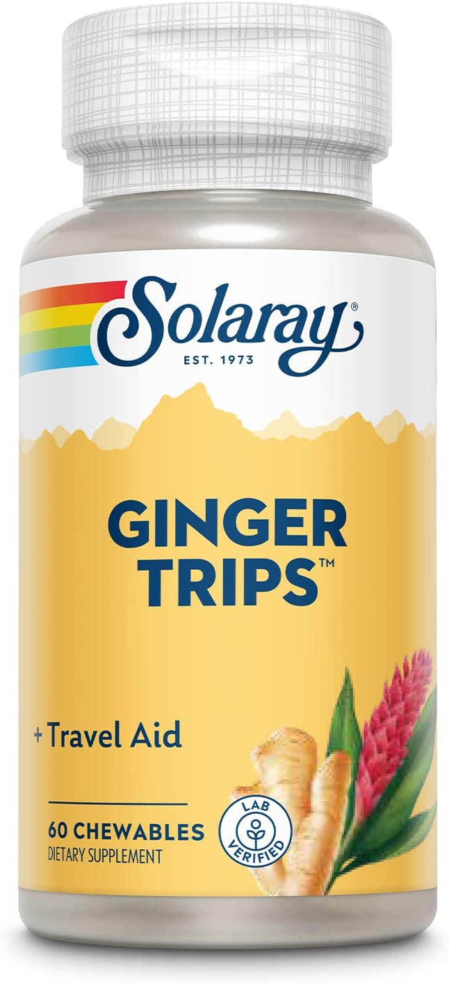 Solaray Ginger Trips 60wf-[HealthWay]