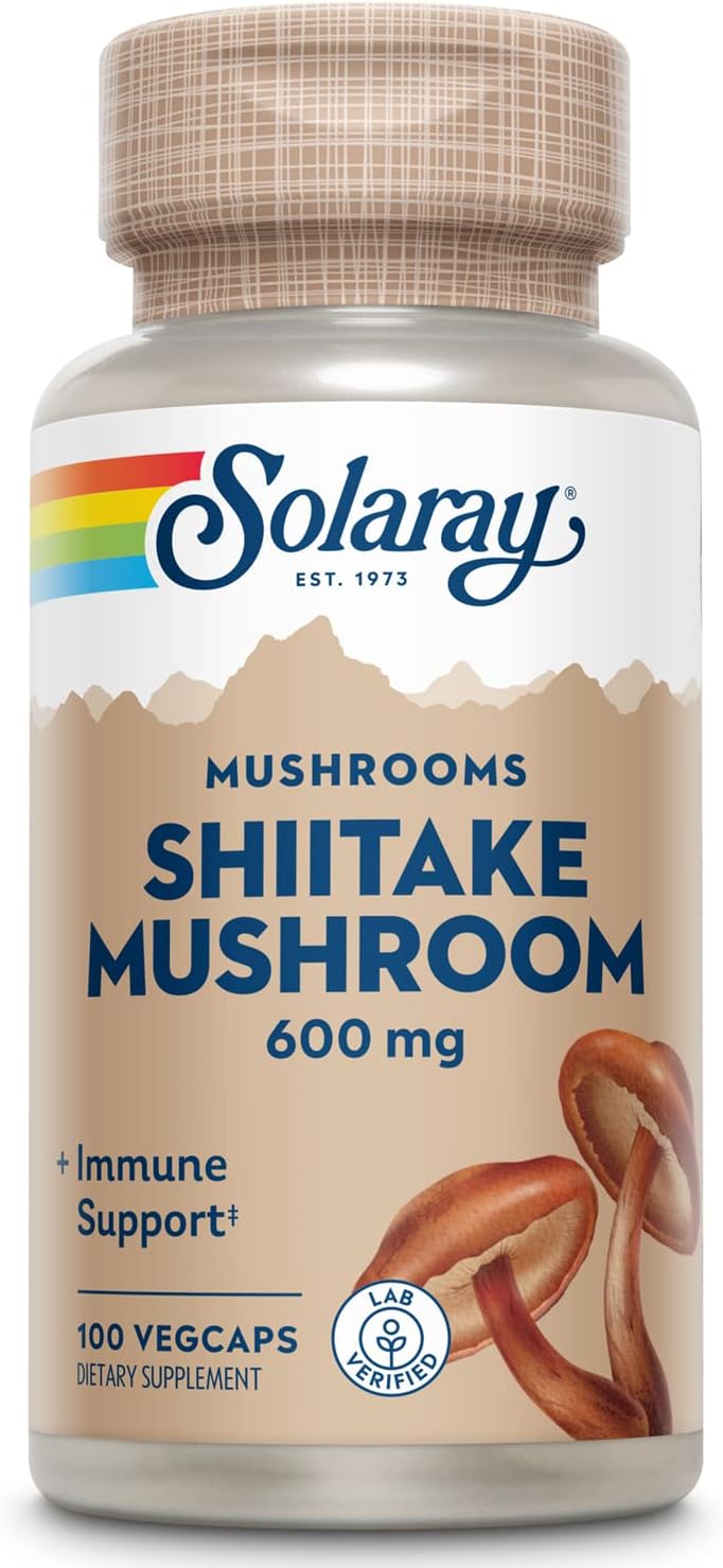 Solaray Shiitake 100cp-[HealthWay]