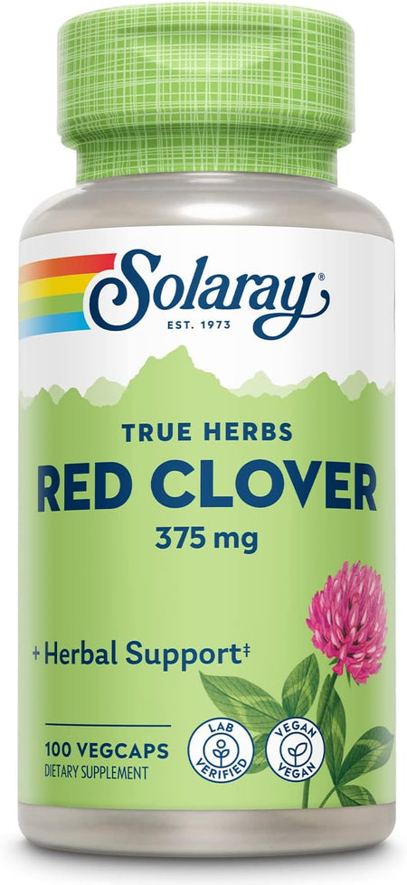 Solaray Red Clover Blossoms 100cp-[HealthWay]