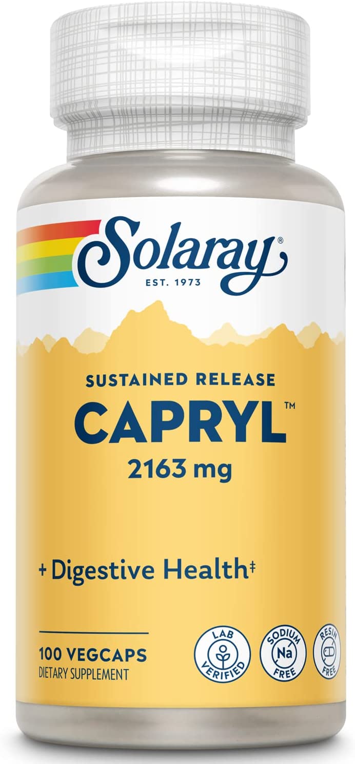 Solaray Capryl 100cp-[HealthWay]