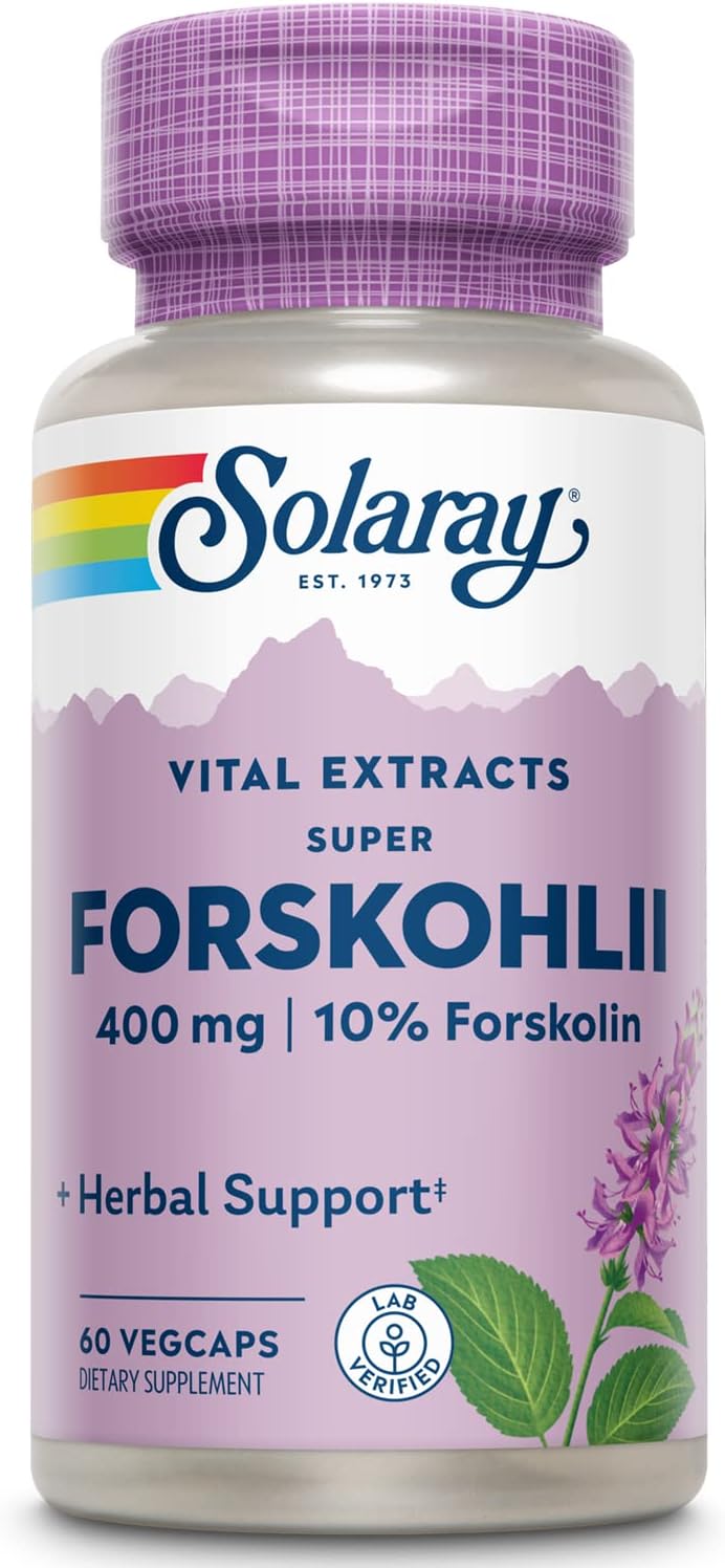 Solaray Super Forskohli 60c 400mg-[HealthWay]
