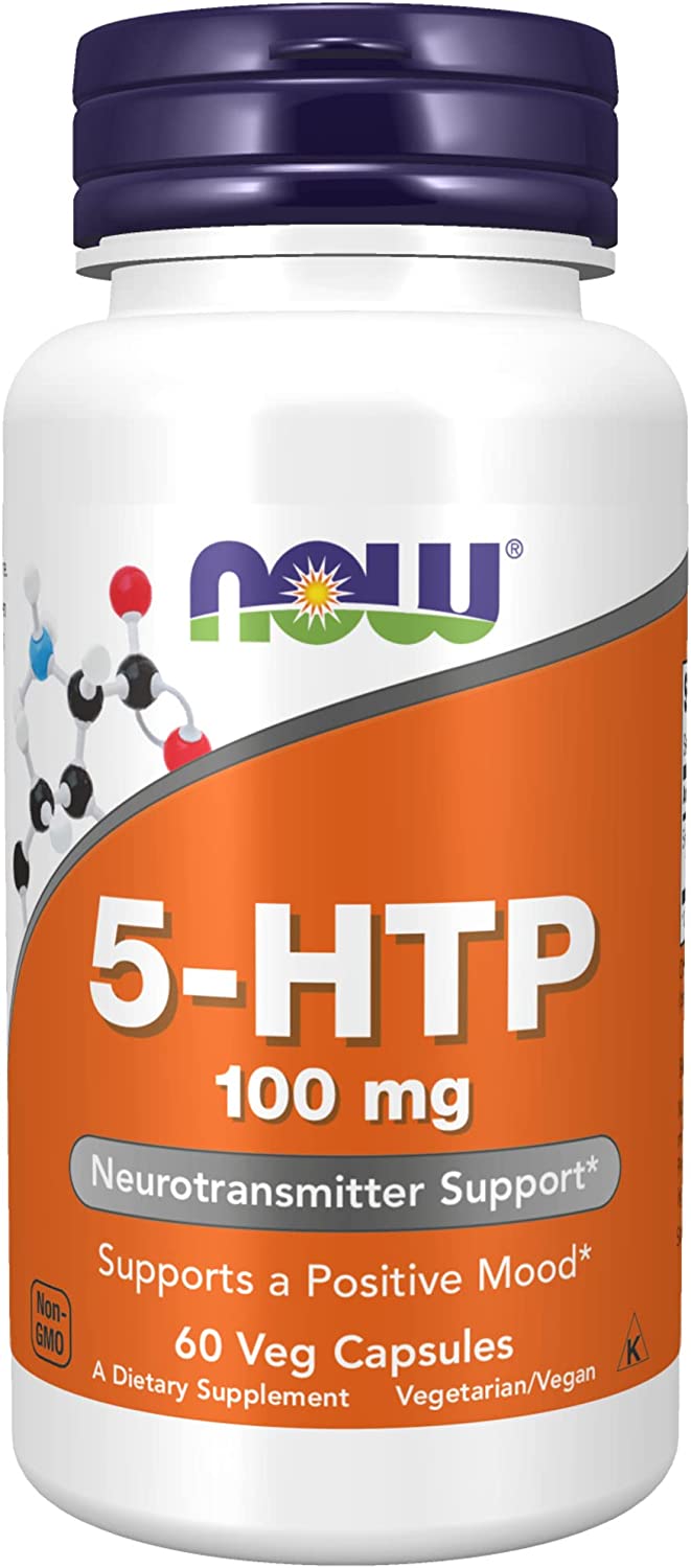 Now 5-HTP 100mg 60vc-[HealthWay]