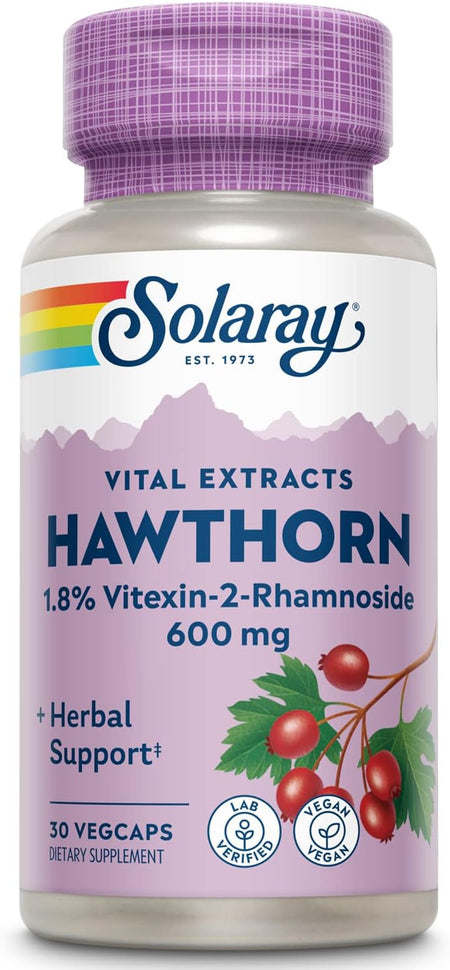 Solaray One Daily Hawthorn Ext 30cp-[HealthWay]