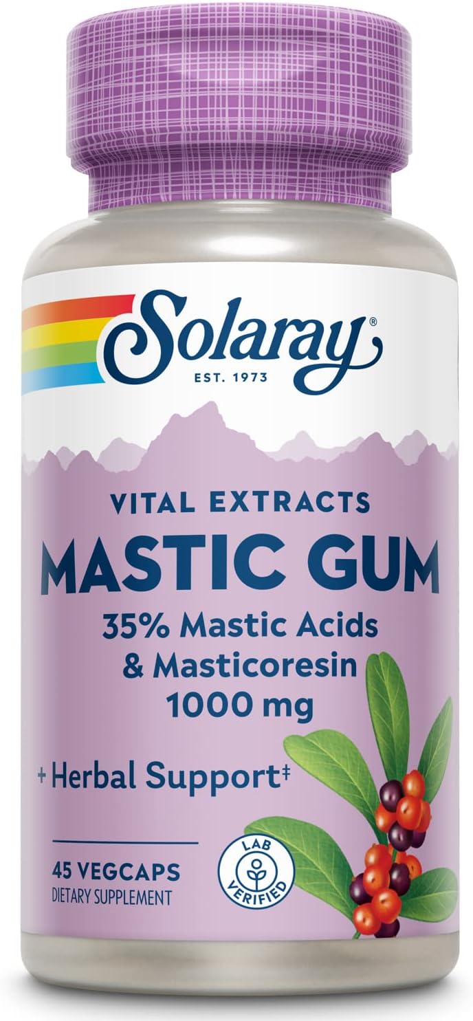 Solaray Mastic Gum Ext 45cp-[HealthWay]