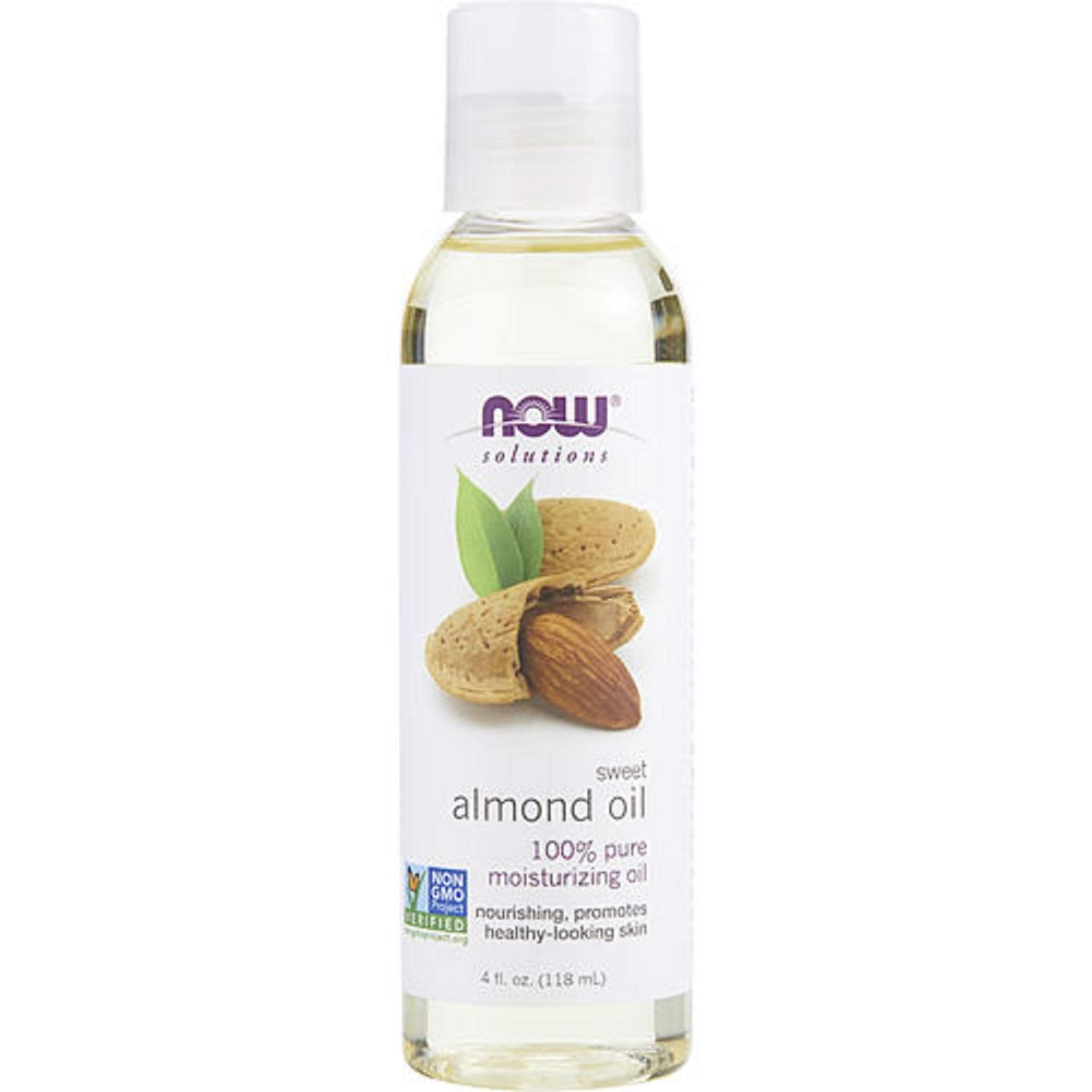 Now Almond Oil 4oz-[HealthWay]