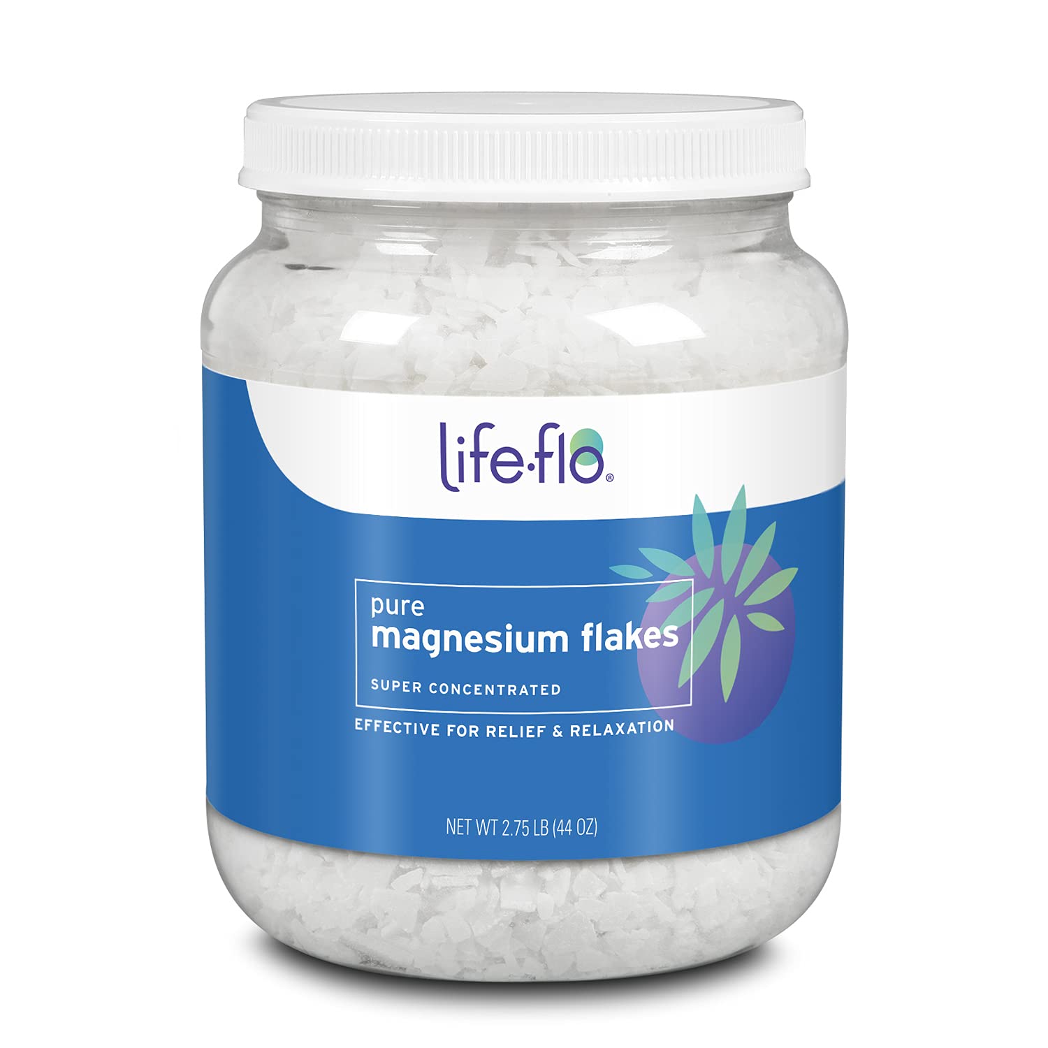 Life-Flo Magnesium Flakes 44oz-[HealthWay]