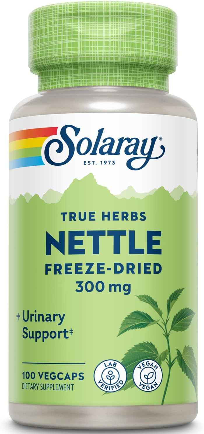 Solaray Nettle Leaves 450mg 100cp-[HealthWay]