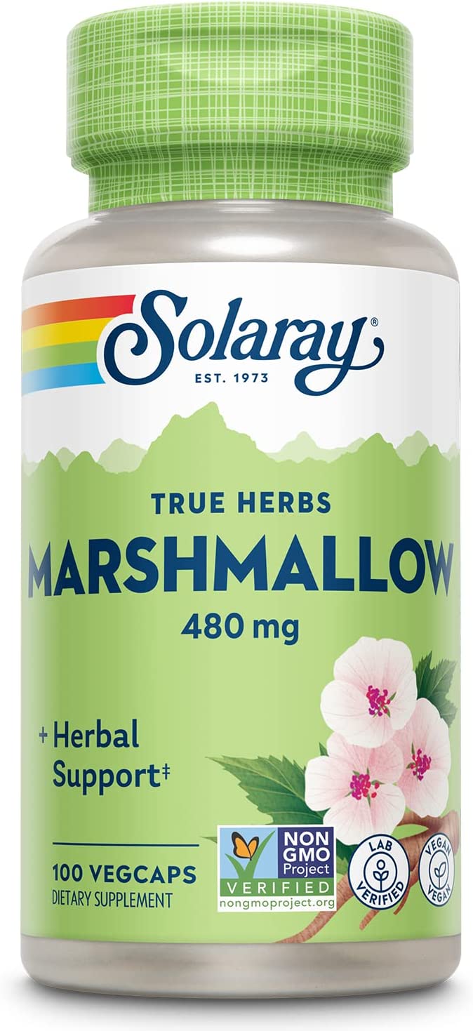 Solaray Marshmallow Root 100cp-[HealthWay]